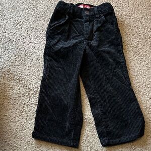Vintage Old Navy Kids Black Corduroy Trousers